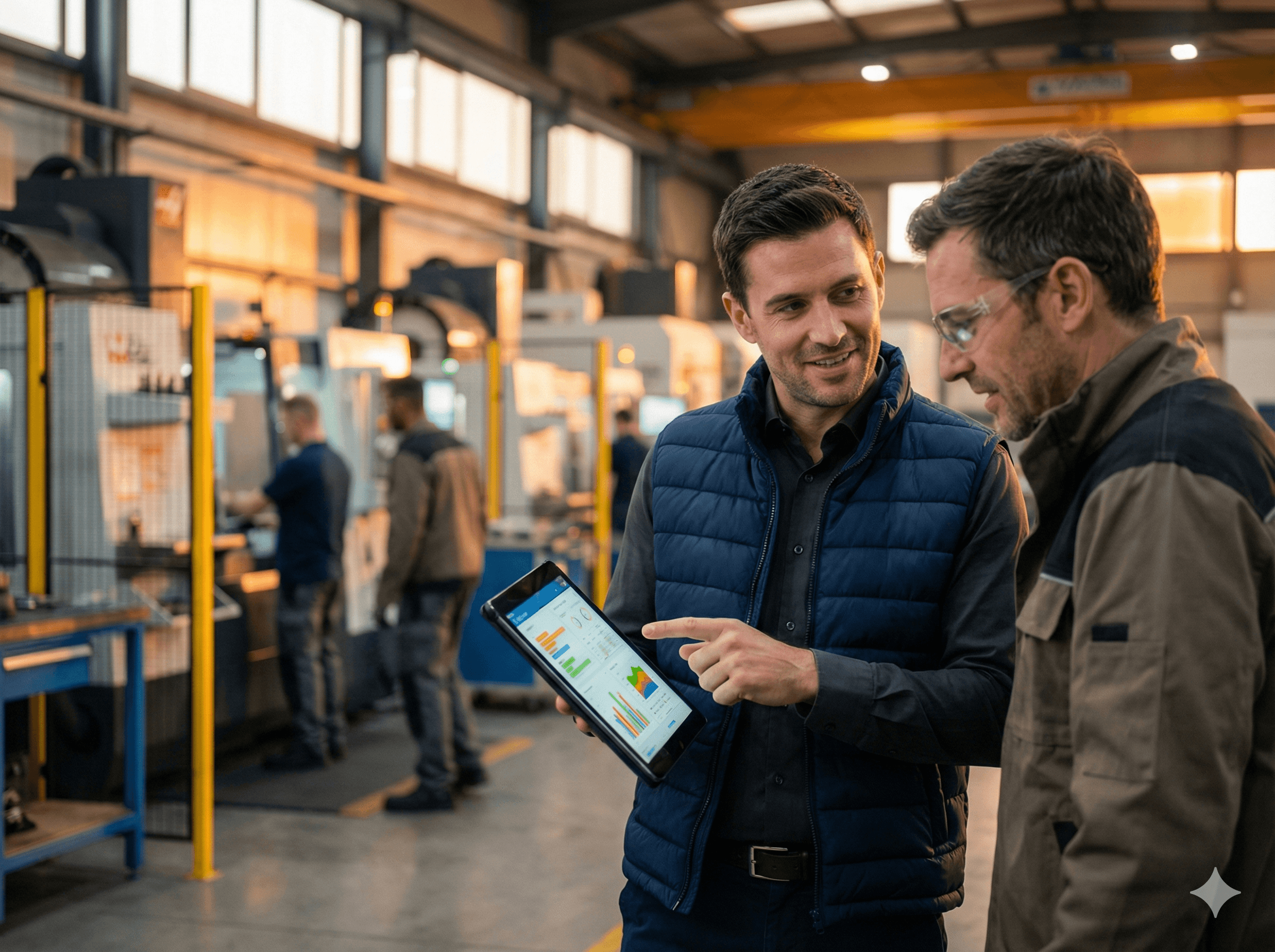 Sales rep with strategic market view